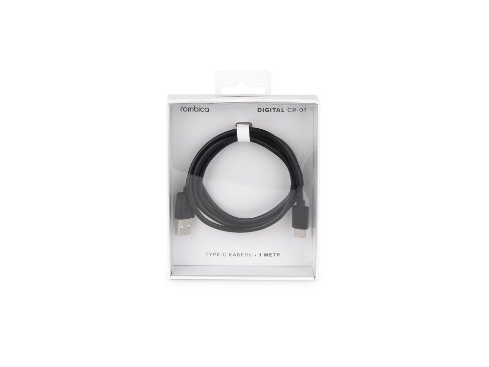 Кабель USB-A - USB-C DIGITAL CR-01, QC/PD, 1 м_2
