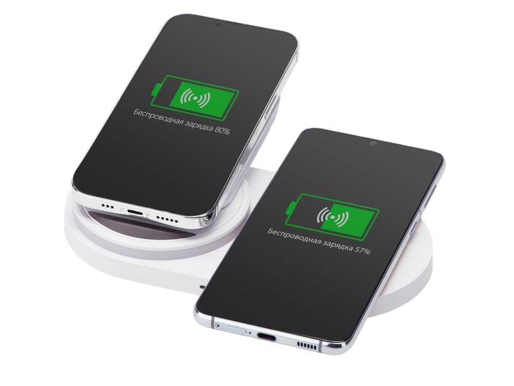Складная зарядная станция с беспроводной зарядкой Flashport, 15 Вт_3