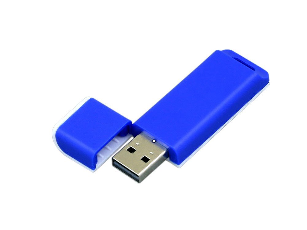 USB 3.0- флешка на 128 Гб с оригинальным двухцветным корпусом_1