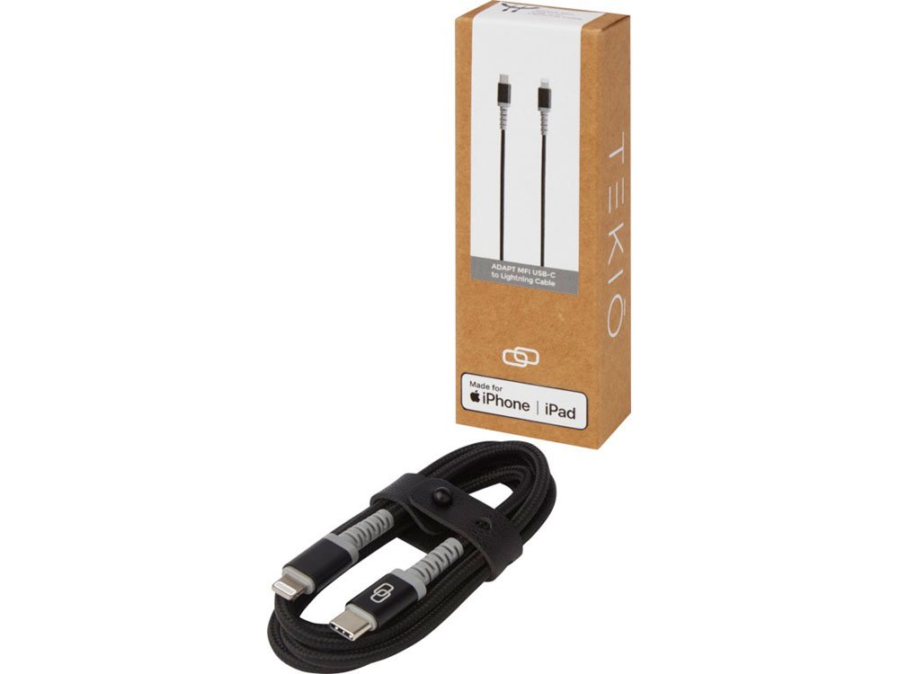 MFI-кабель с разъемами USB-C и Lightning ADAPT_3