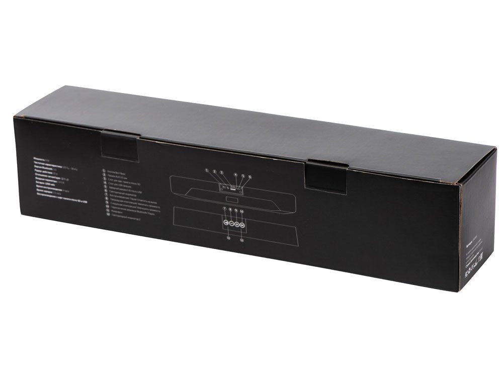 Портативная стереоколонка Hull, 2*3 Вт_12