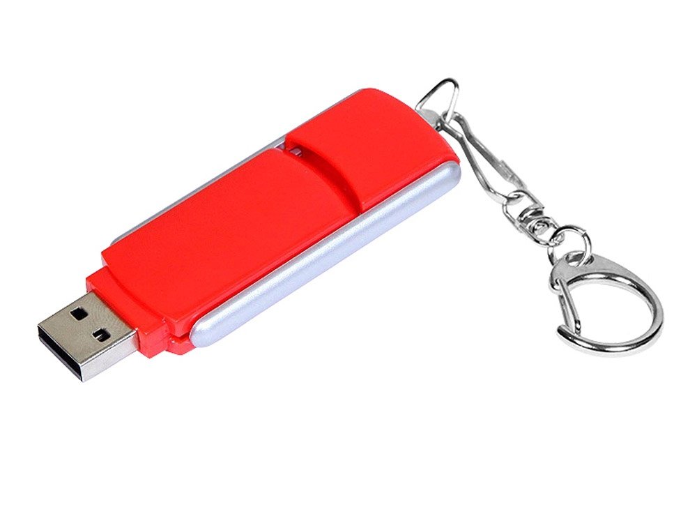 USB 2.0- флешка промо на 32 Гб с прямоугольной формы с выдвижным механизмом_1