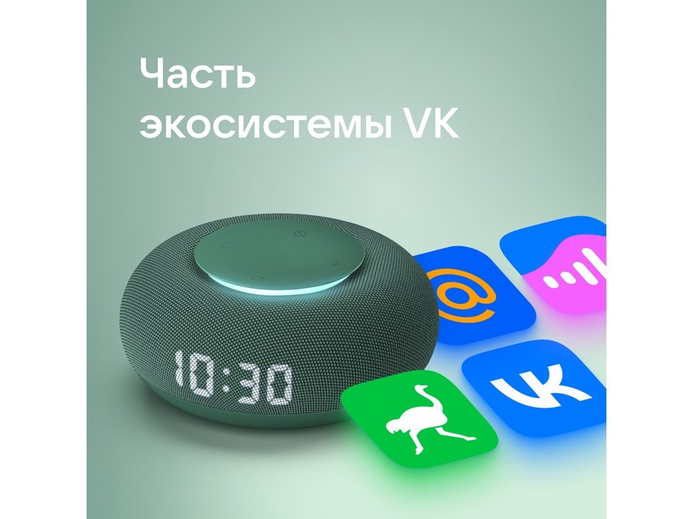 Умная колонка Капсула Мини с голосовым помощником Марусей_6