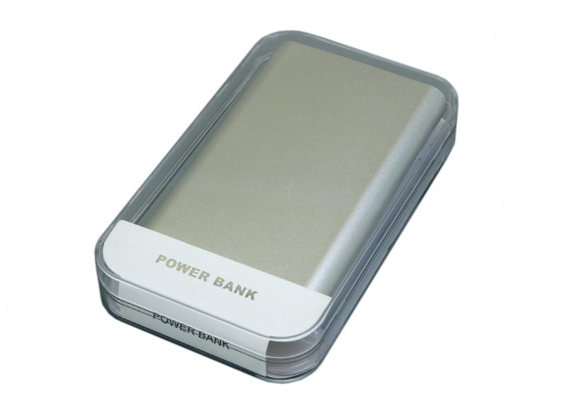 PBM02 Универсальное зарядное устройство power bank PBM02 под нанесение логотипа, серебро_3
