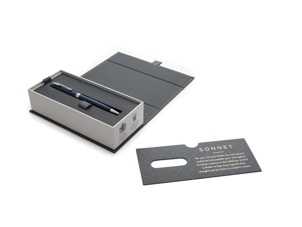 Ручка шариковая Parker Sonnet Core Subtle Blue CT_2