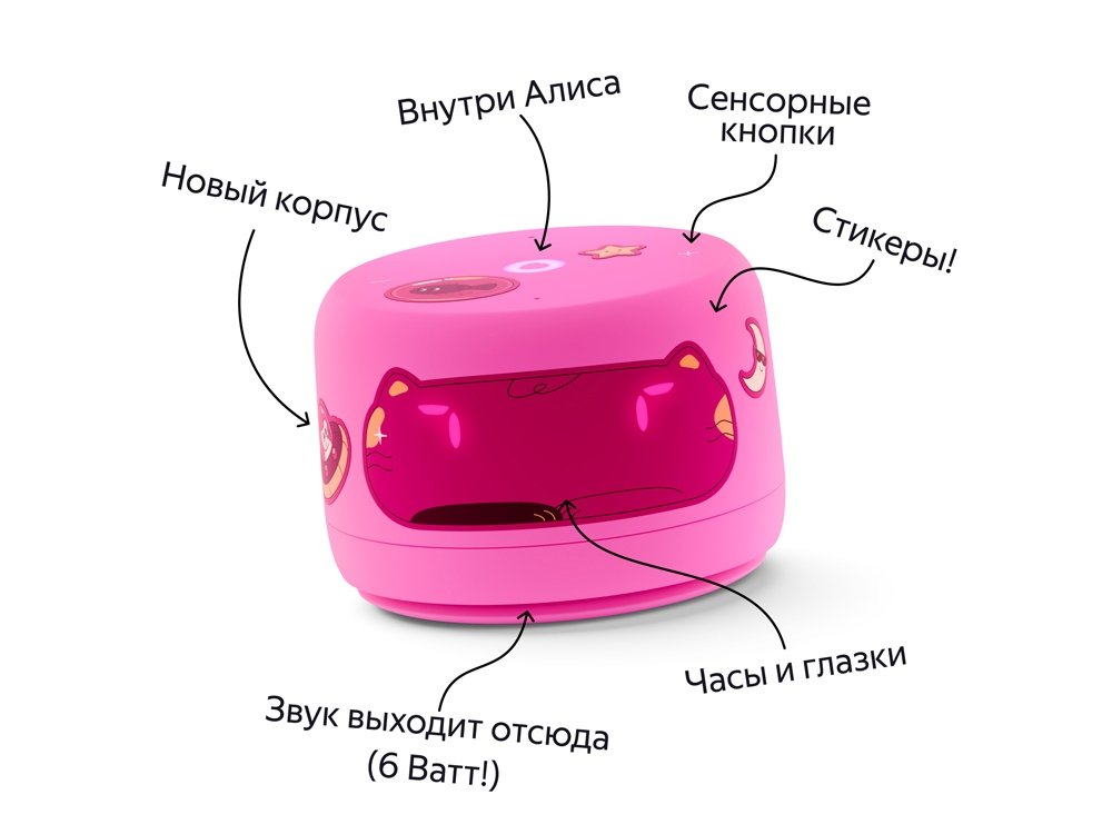 Умная колонка ЯНДЕКС Станция Лайт 2 с Алисой на YaGPT, 6 Вт_3