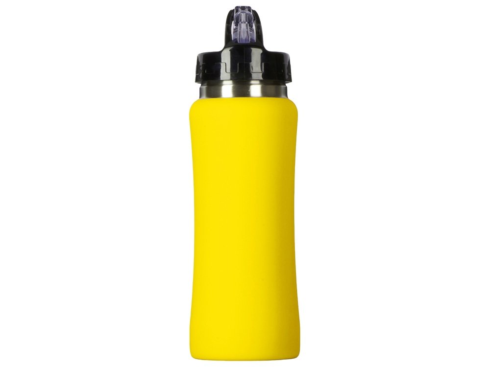 Бутылка для воды Bottle C1, сталь, soft touch, 600 мл_2