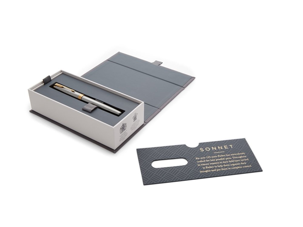 Ручка перьевая Parker Sonnet Core Stainless Steel GT_5