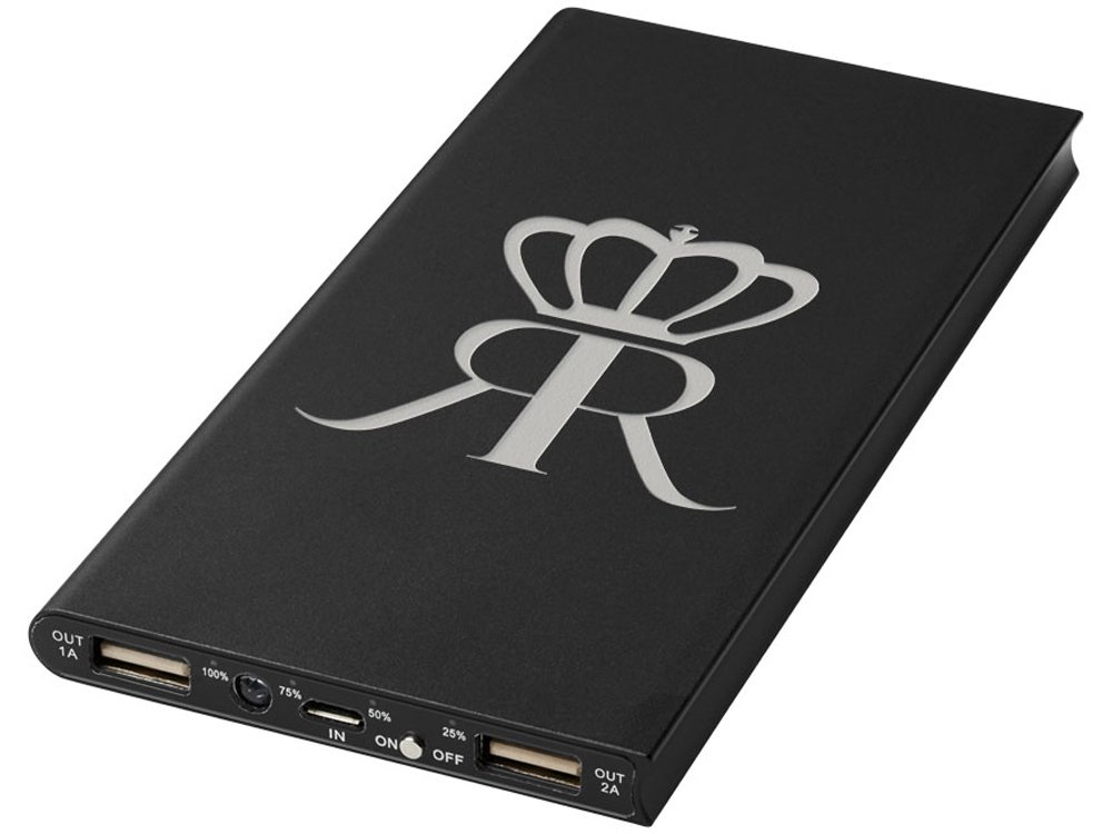 Портативное зарядное устройство Plate, 8000 mAh_7