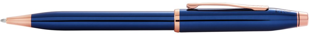 Шариковая ручка Cross Century II Translucent Cobalt Blue Lacquer_2