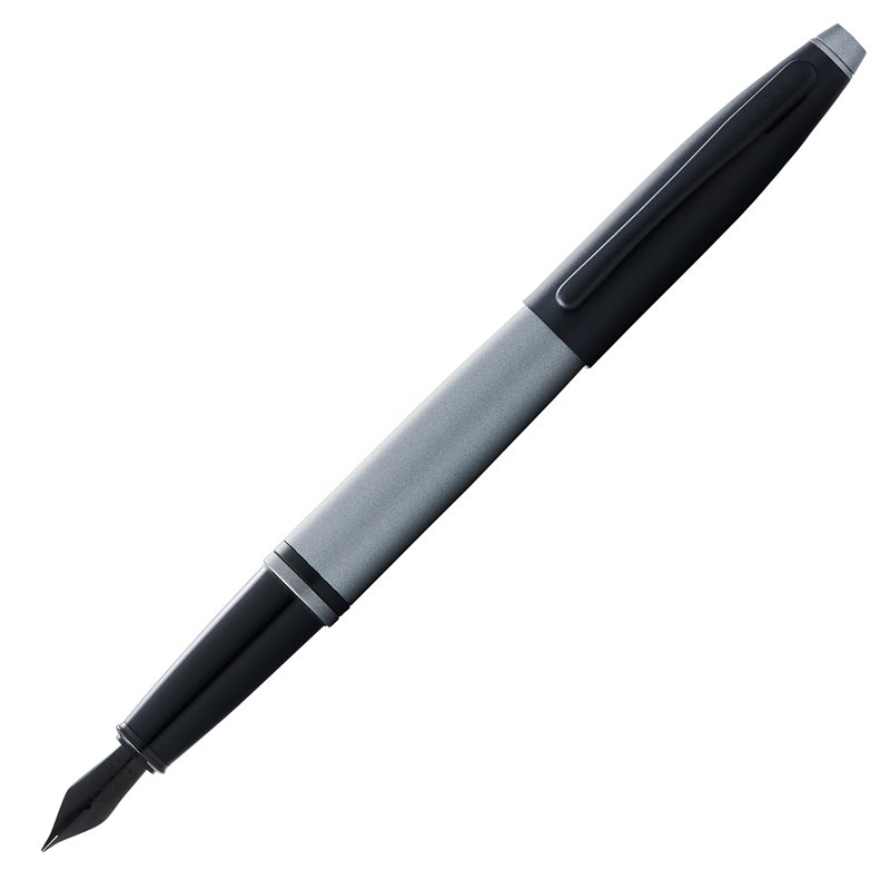 Перьевая ручка Cross Calais Matte Gray and Black Lacquer, перо M_1