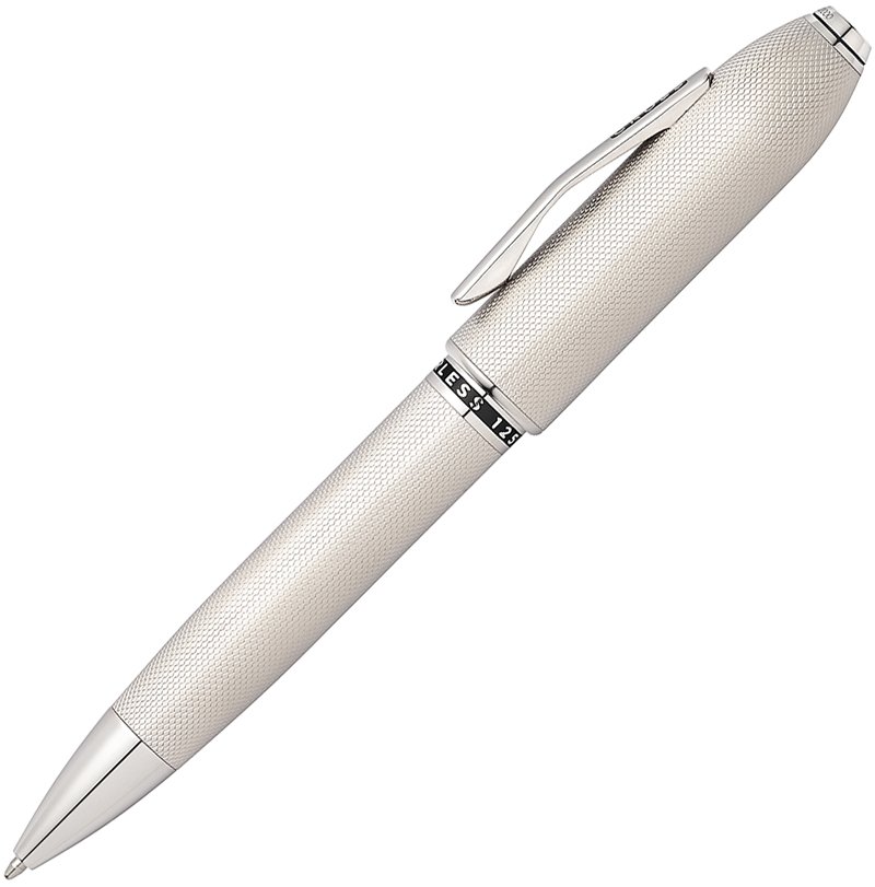 Шариковая ручка Cross Peerless 125. Цвет - матовый платиновый_1