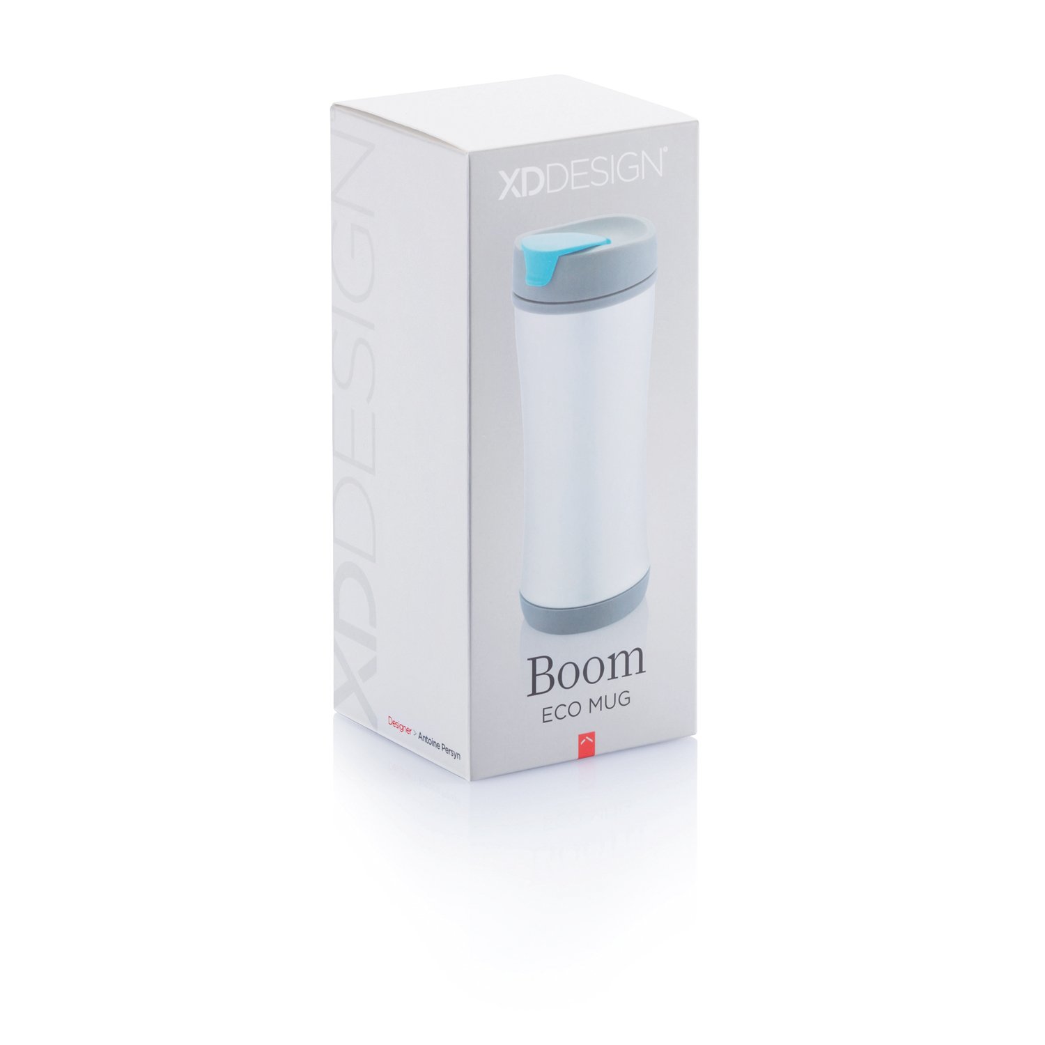 Экологичная термокружка Boom, 225 мл, синий_2