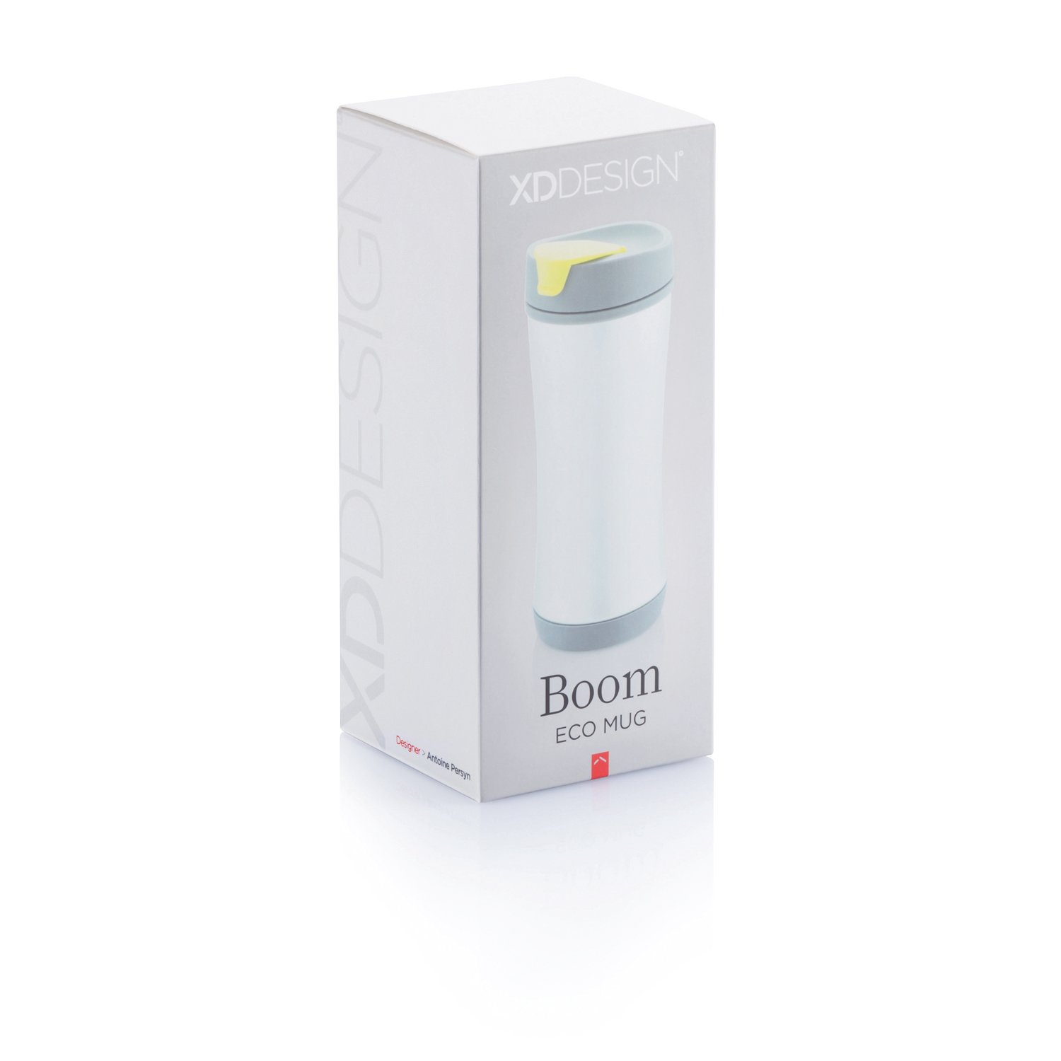Экологичная термокружка Boom, 225 мл, салатовый_2