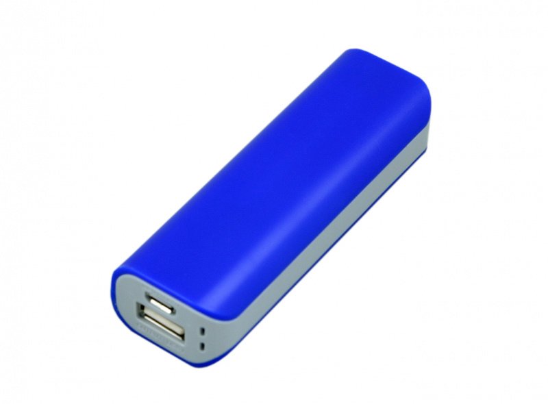 PB035 Универсальное зарядное устройство power bank  прямоугольной формы, синий_4