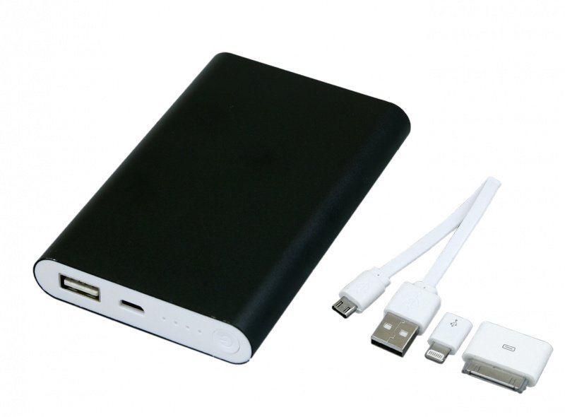 PBM02 Универсальное зарядное устройство power bank PBM02 под нанесение логотипа, черный_4