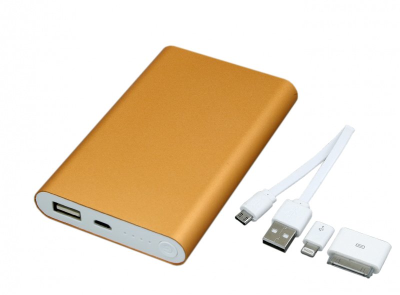 PBM02 Универсальное зарядное устройство power bank PBM02 под нанесение логотипа, оранжевый_4
