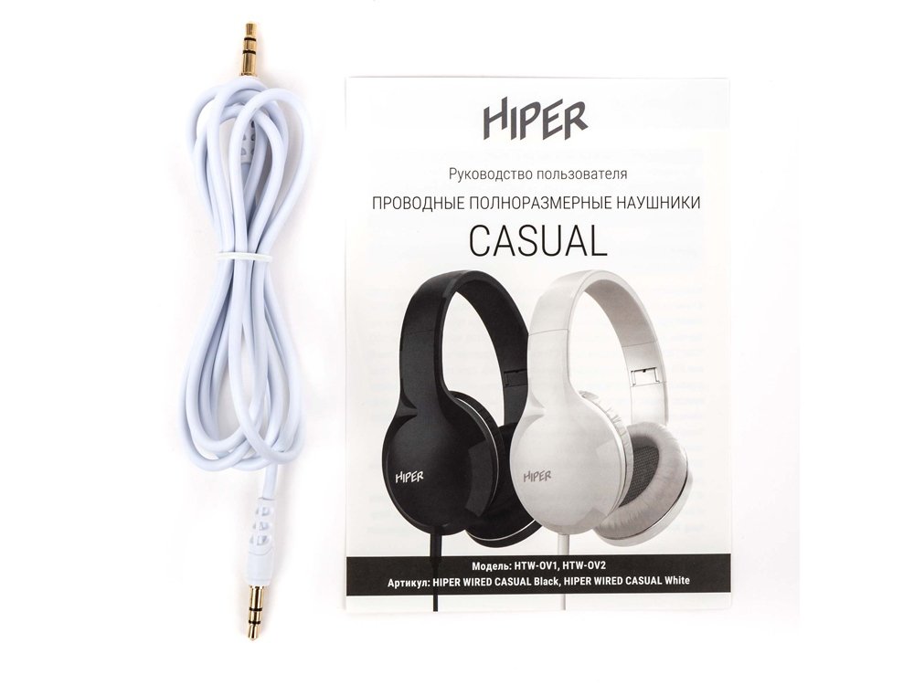 Проводные накладные наушники WIRED CASUAL_8