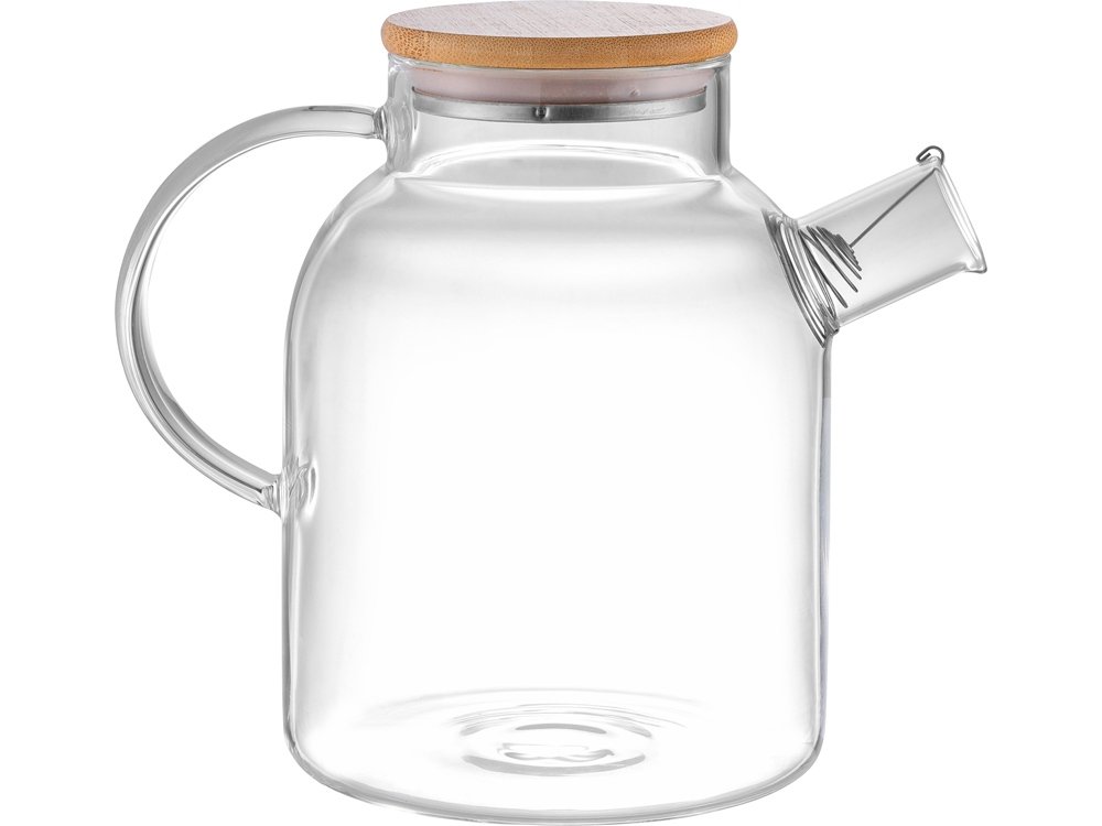 Стеклянный чайник с бамбуковой крышкой Sencha M_3