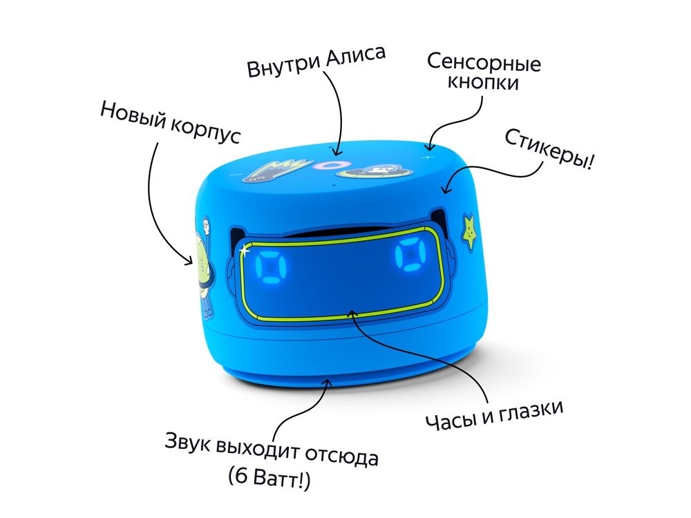 Умная колонка ЯНДЕКС Станция Лайт 2 с Алисой на YaGPT, 6 Вт_4