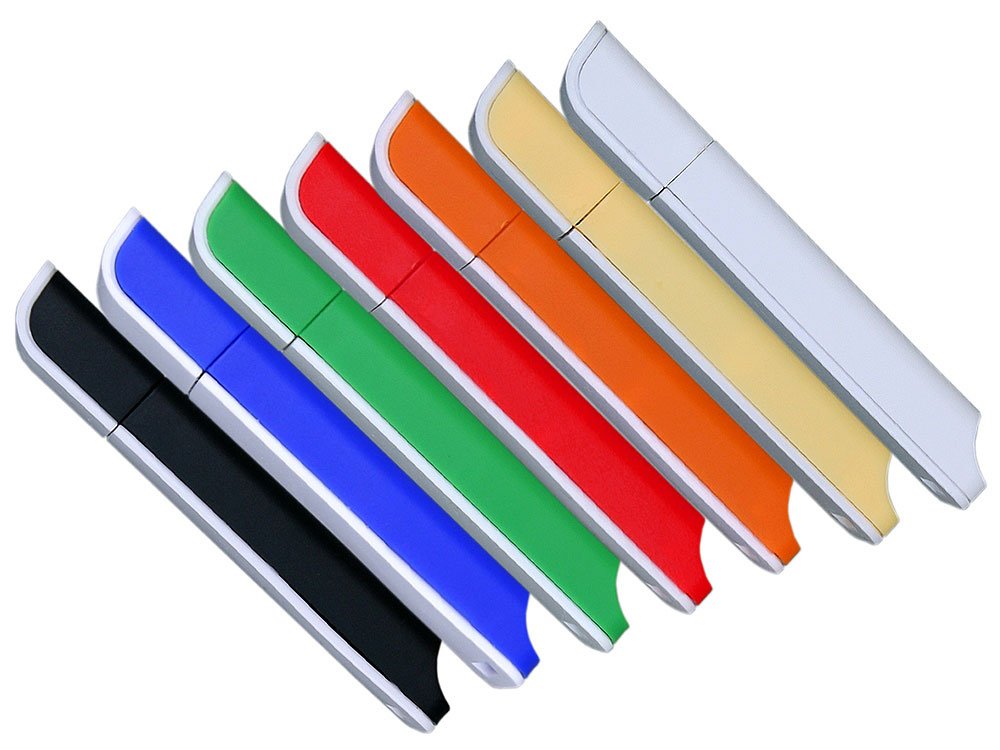 USB 3.0- флешка на 128 Гб с оригинальным двухцветным корпусом_4