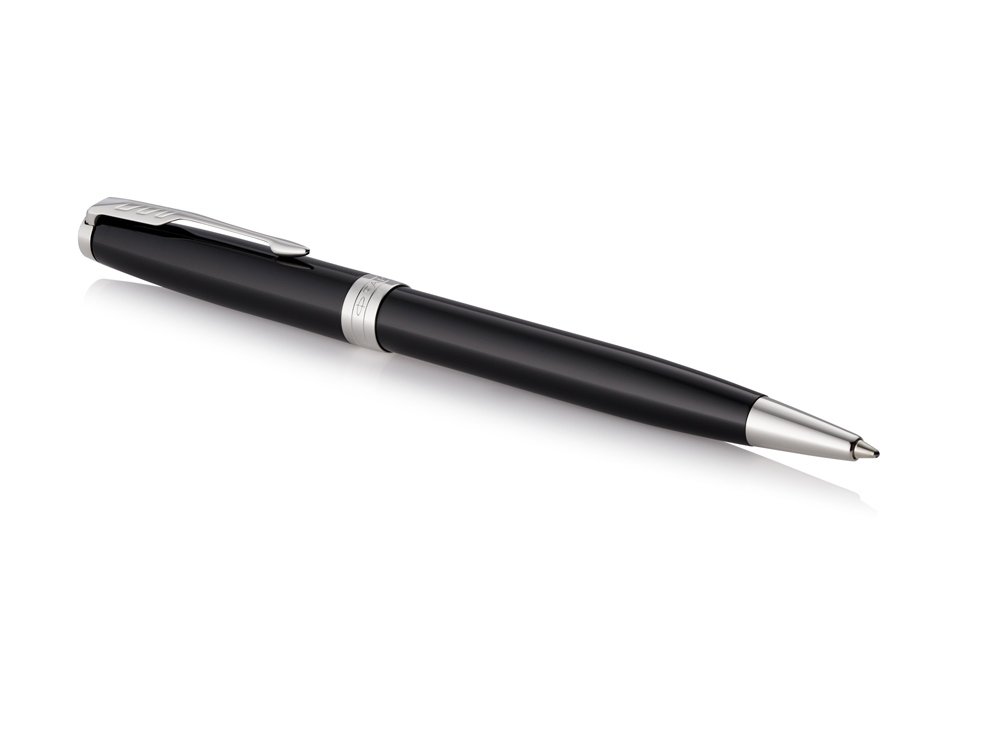 Ручка шариковая Parker Sonnet Core Black Lacquer CT_1