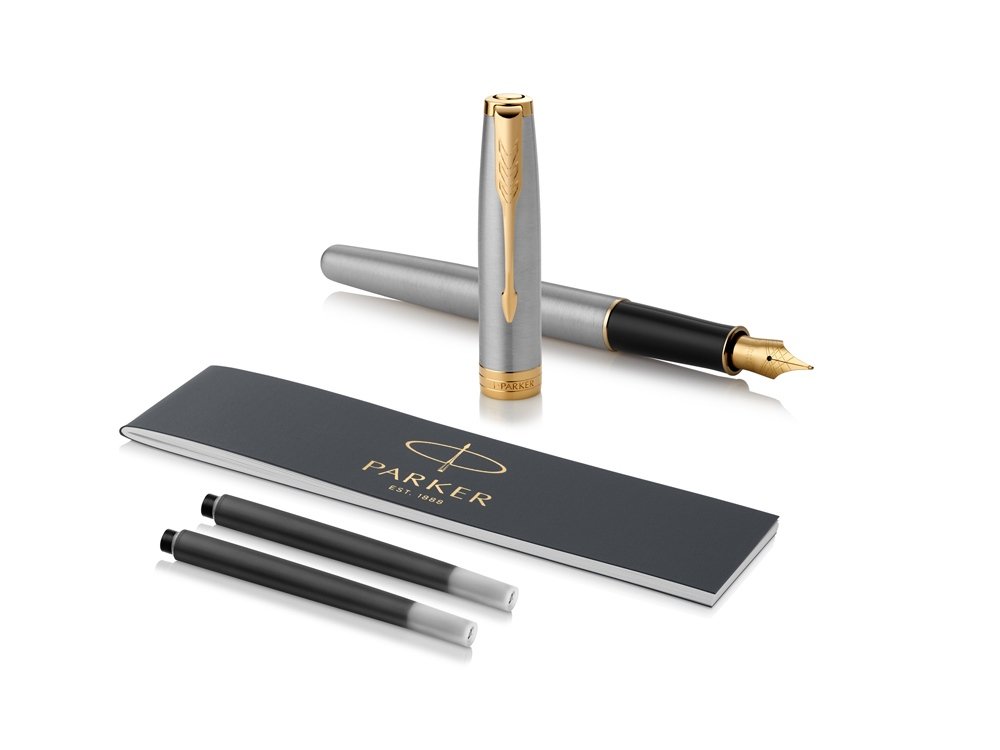 Ручка перьевая Parker Sonnet Core Stainless Steel GT_4