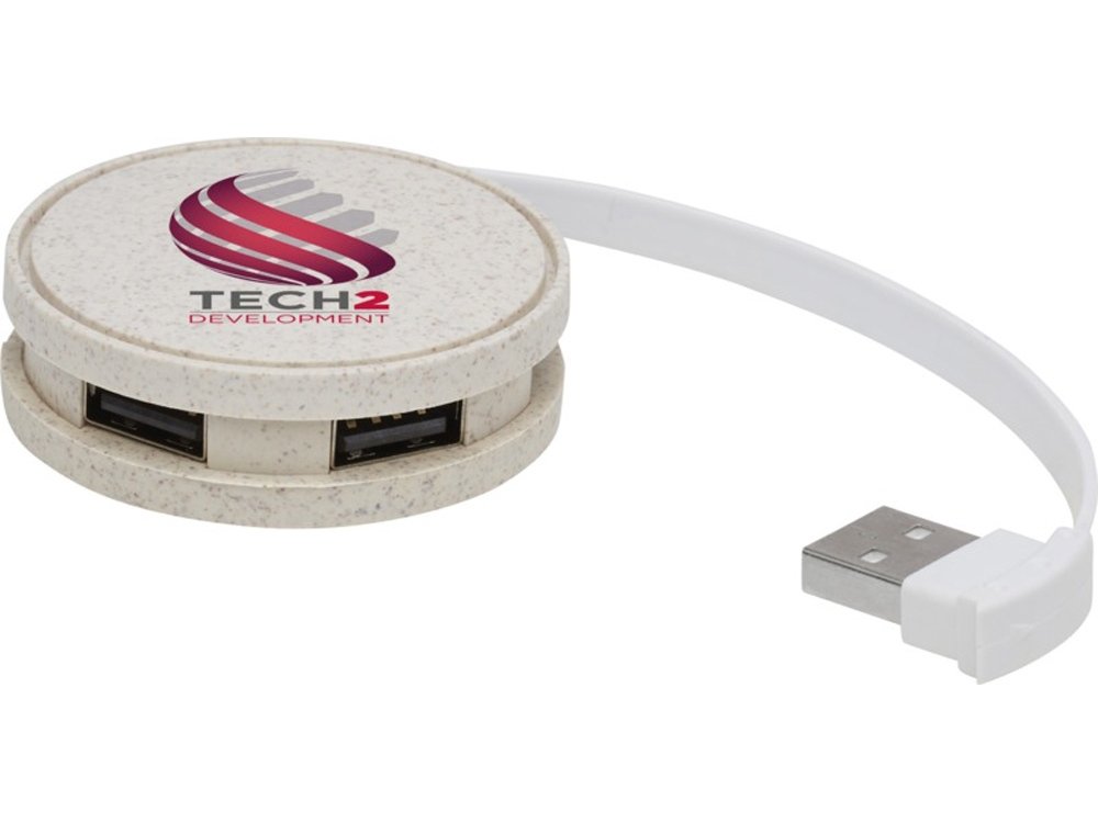 USB-концентратор Kenzu из пшеничной соломы_5