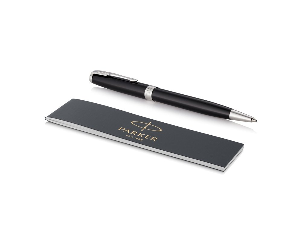 Ручка шариковая Parker Sonnet Core Black Lacquer CT_3