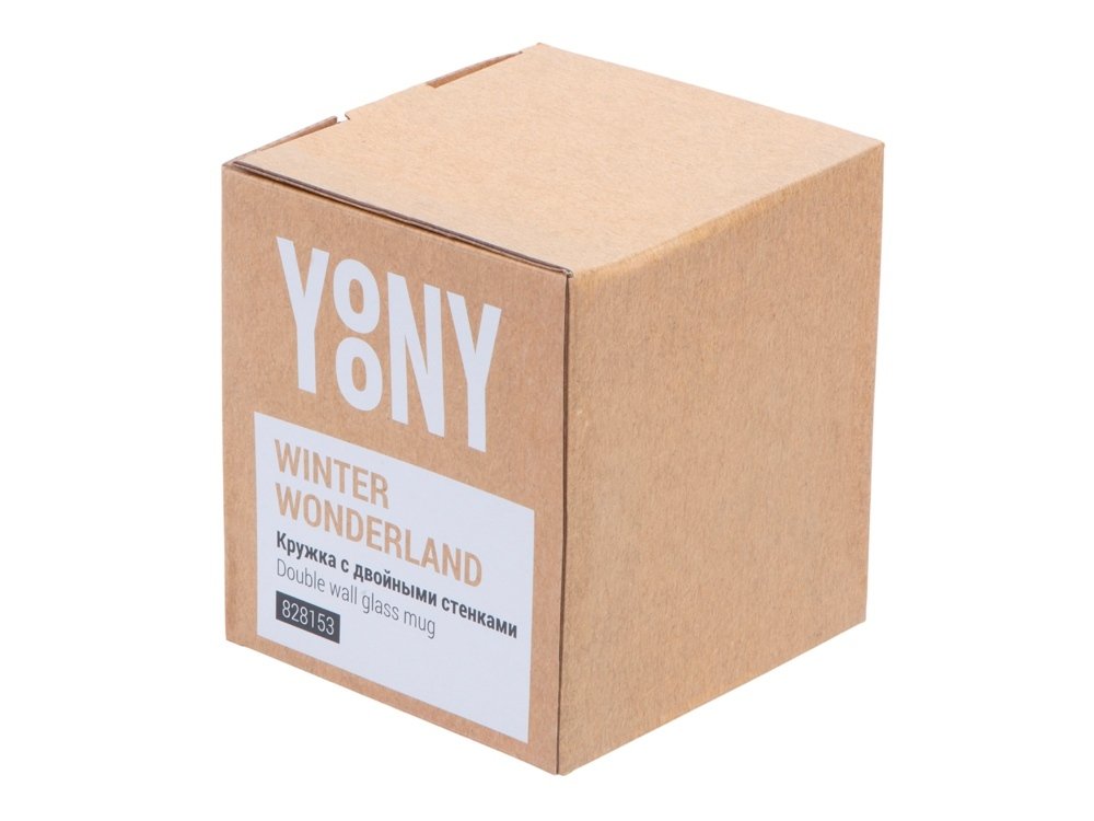 Кружка с двойными стенками с елочкой внутри Winter Wonderland_10
