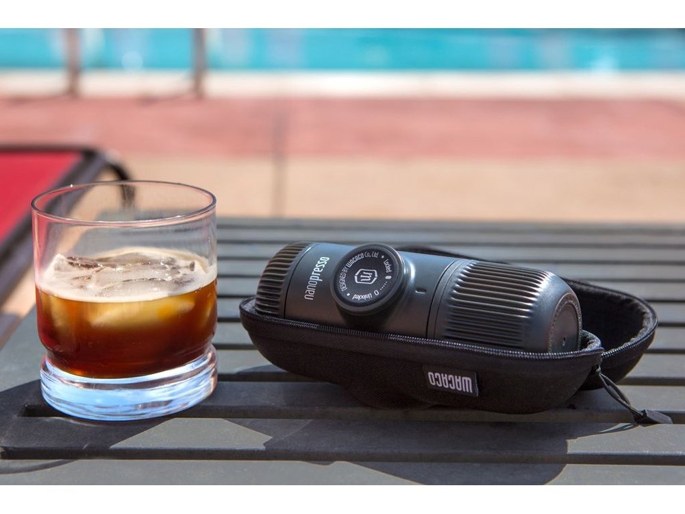 Ручная мини кофемашина Nanopresso + кейс для хранения_4