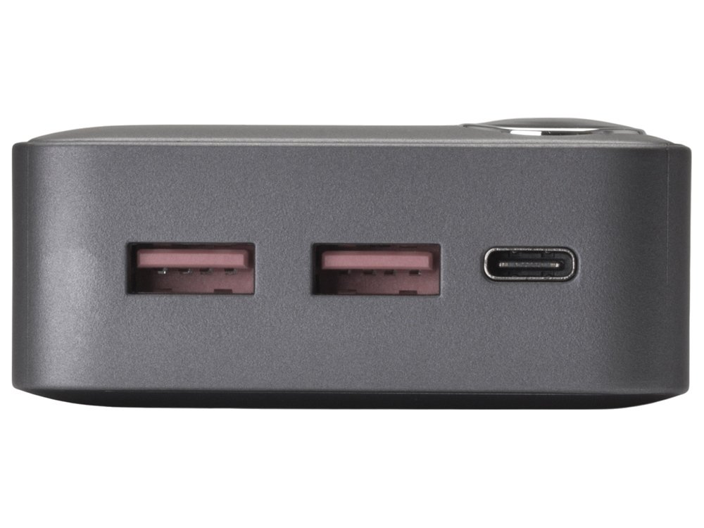 Внешний аккумулятор Mild Pro c быстрой зарядкой QC/PD, металлик soft-touch, 20 000 mAh_5