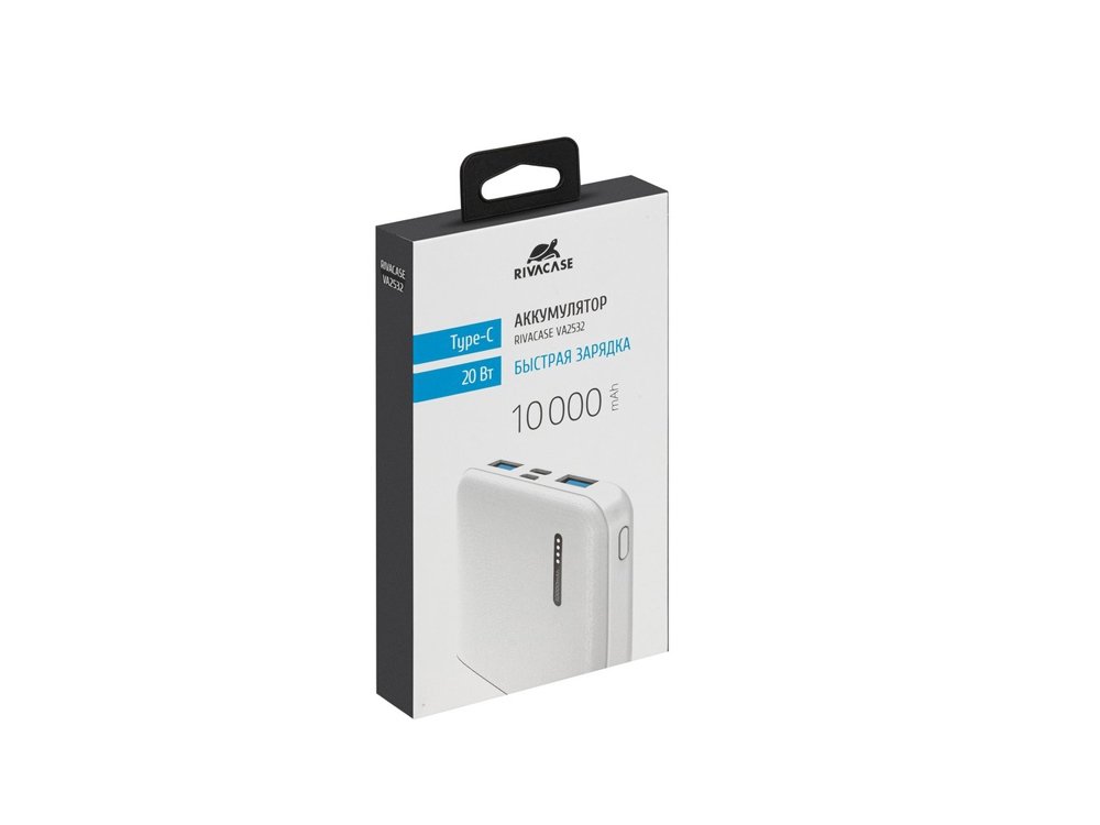 Внешний аккумулятор с быстрой зарядкой QC/PD VA2532, 10000 mAh_16