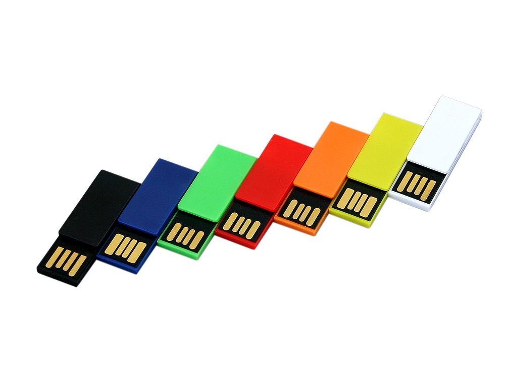 USB 2.0- флешка промо на 32 Гб в виде скрепки_3