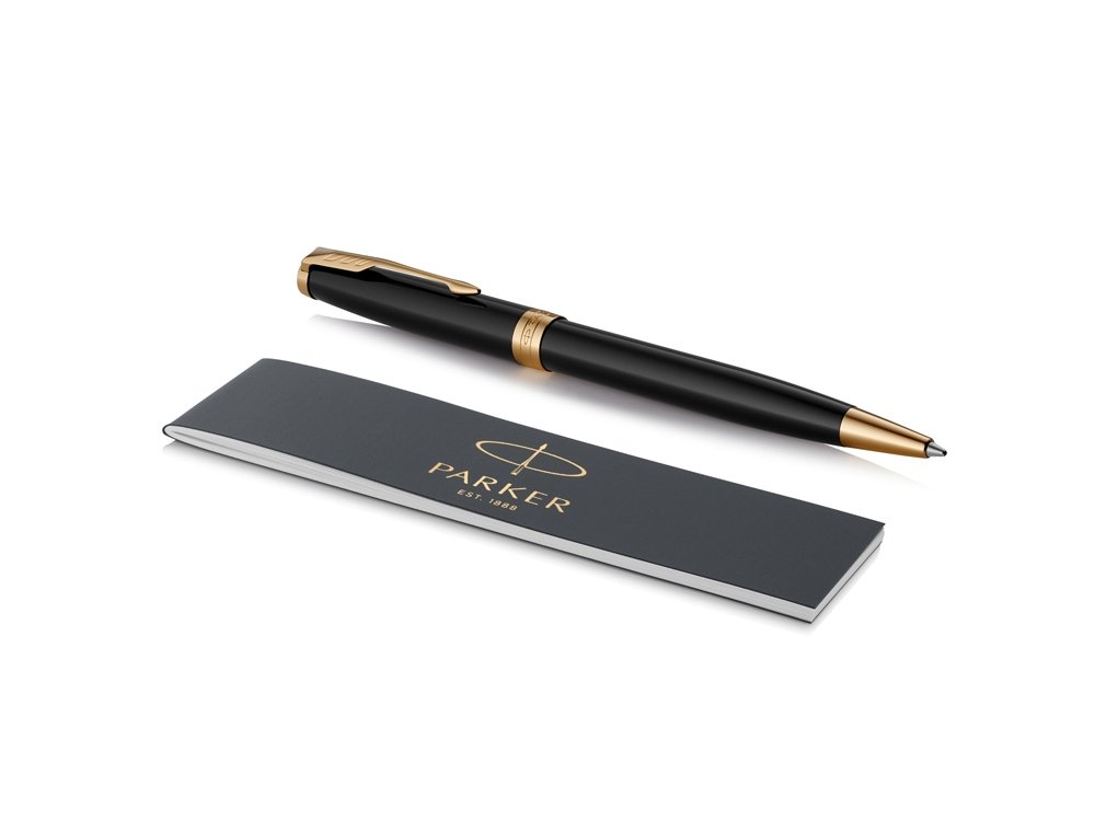Ручка шариковая Parker Sonnet Core Black Lacquer GT_3