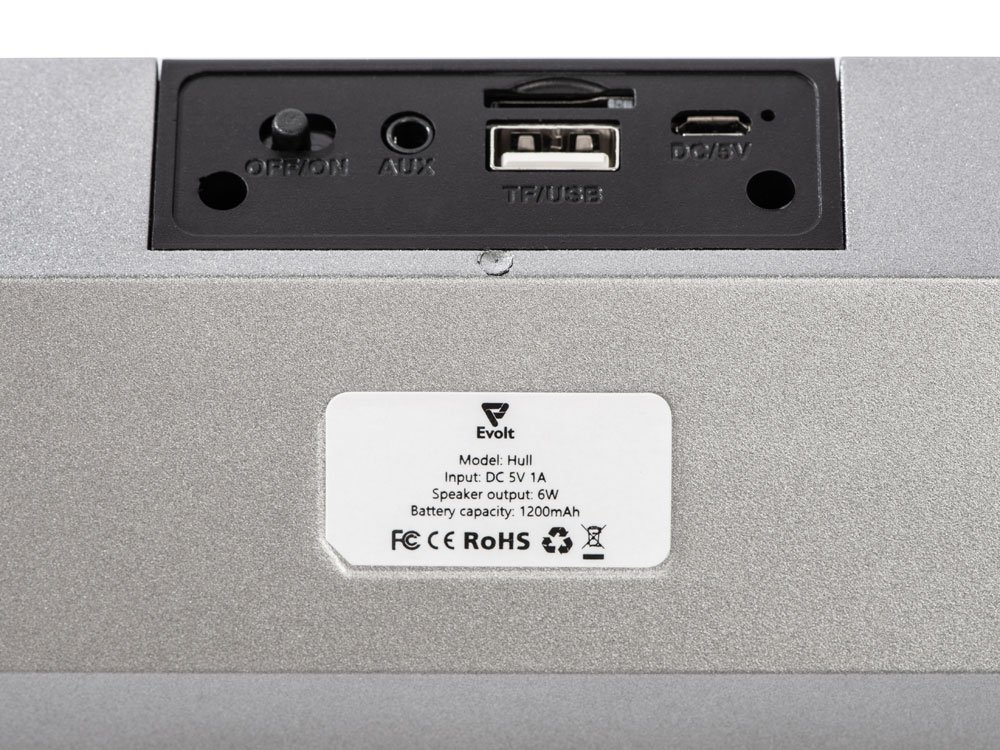Портативная стереоколонка Hull, 2*3 Вт_8