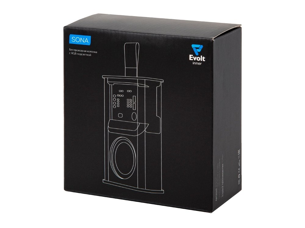 Беспроводная TWS колонка c RGB подсветкой Sona, 5 Вт_9