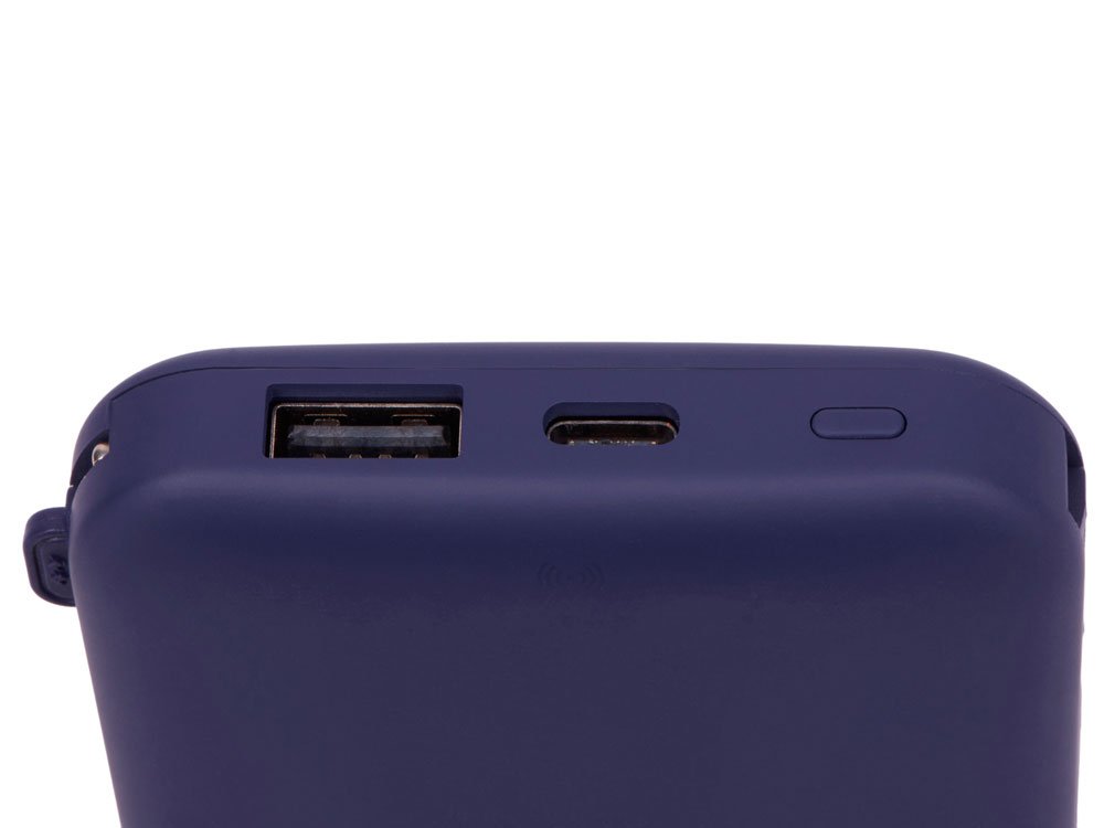 Внешний беспроводной аккумулятор с подсветкой лого Astro, soft-touch, 10000 mAh_6