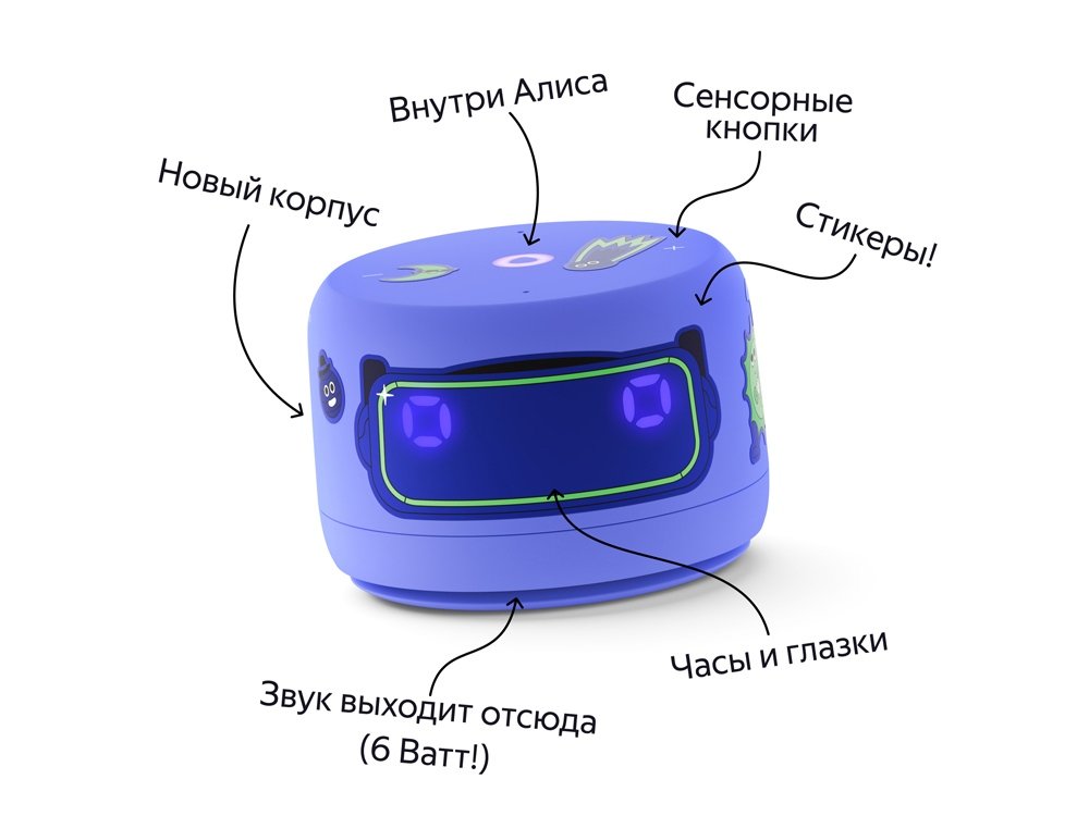 Умная колонка ЯНДЕКС Станция Лайт 2 с Алисой на YaGPT, 6 Вт_4