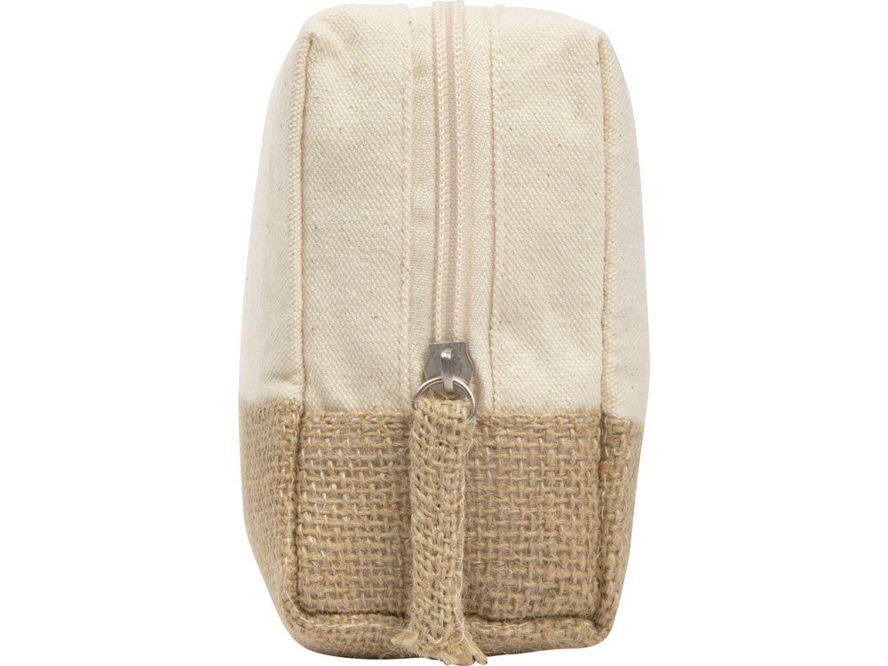 Косметичка Jute с ручкой из хлопка и джута_4