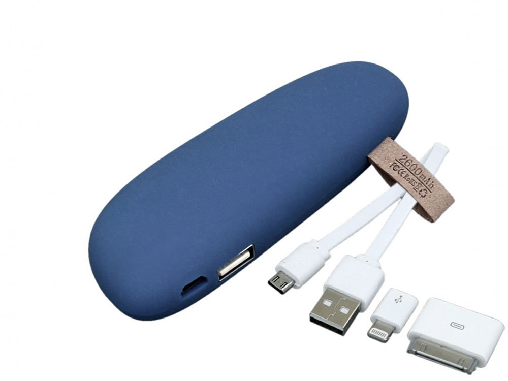 Внешний аккумулятор в форме камня Stone, 2600 mAh_2