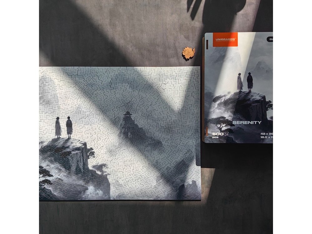 Деревянный пазл Serenity_1