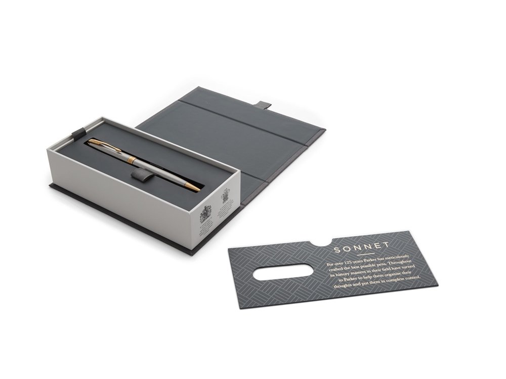 Ручка шариковая Parker Sonnet Core Stainless Steel GT_2