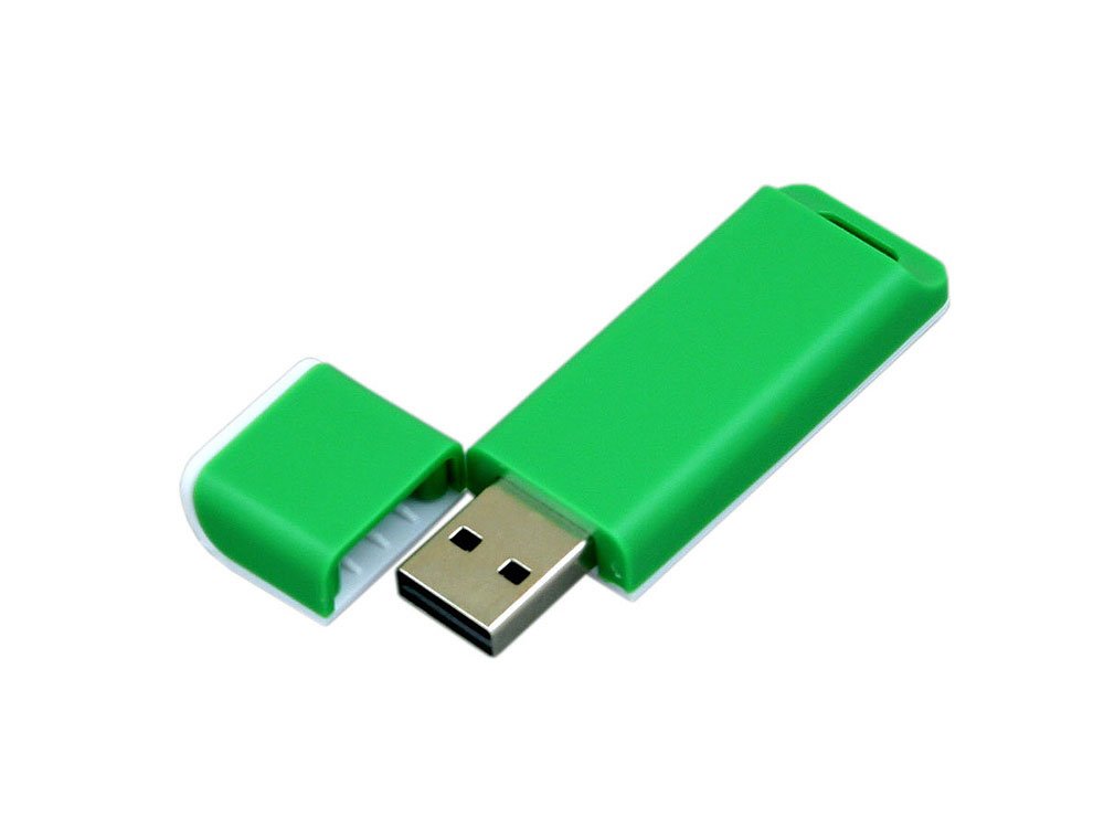 USB 3.0- флешка на 128 Гб с оригинальным двухцветным корпусом_1