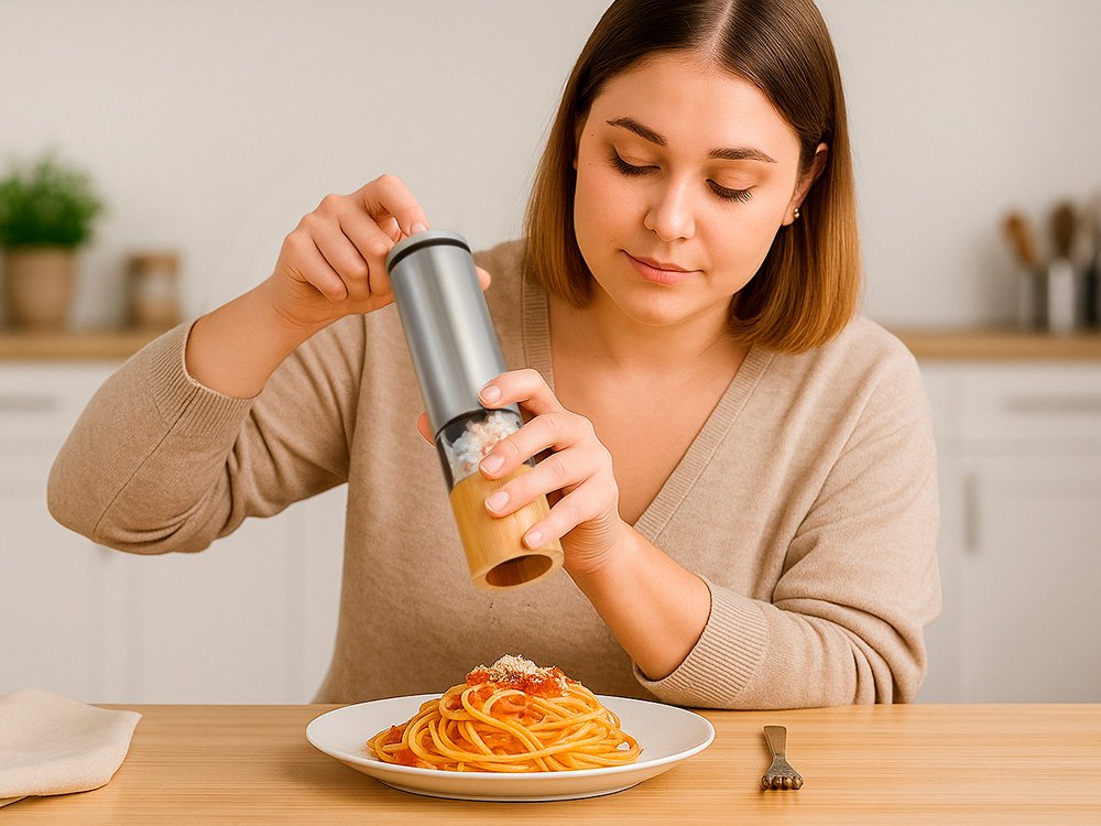 Электрическая мельница для специй, на батарейках Clove_7
