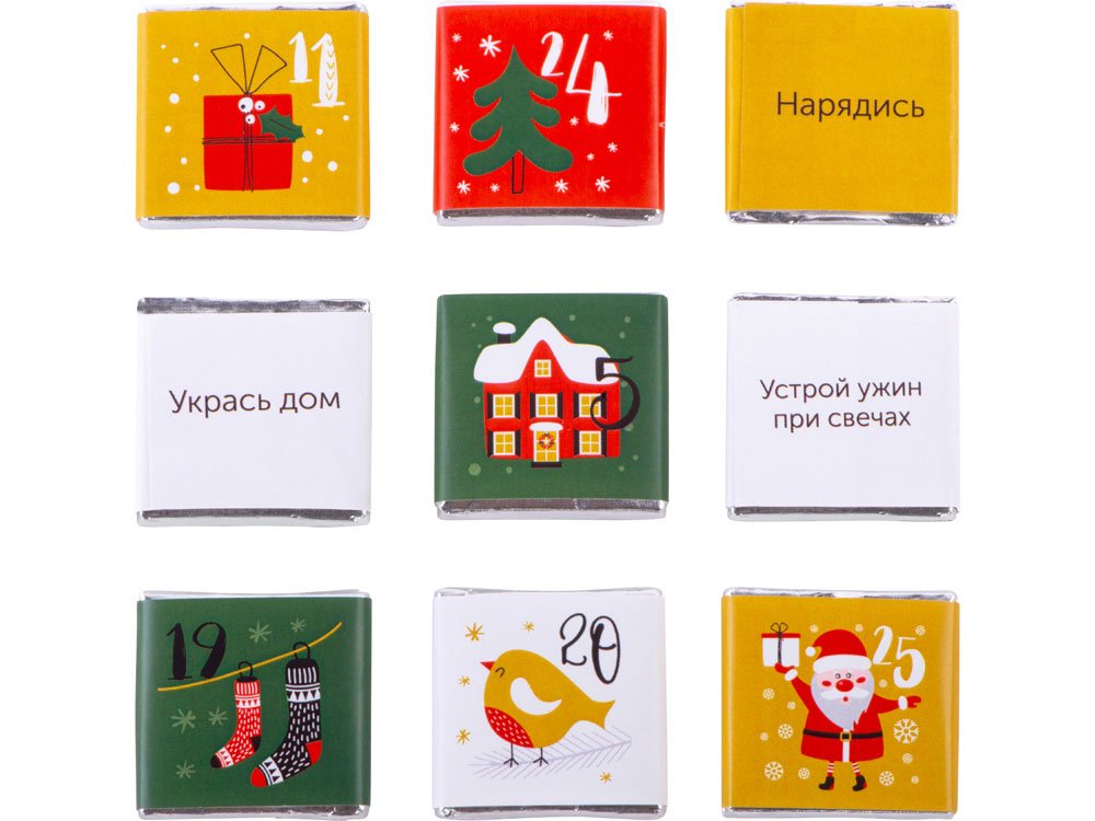 Шоколадный адвент-календарь Festive_4