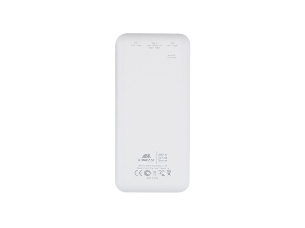 Внешний аккумулятор с дисплеем, 20000 mAh_1
