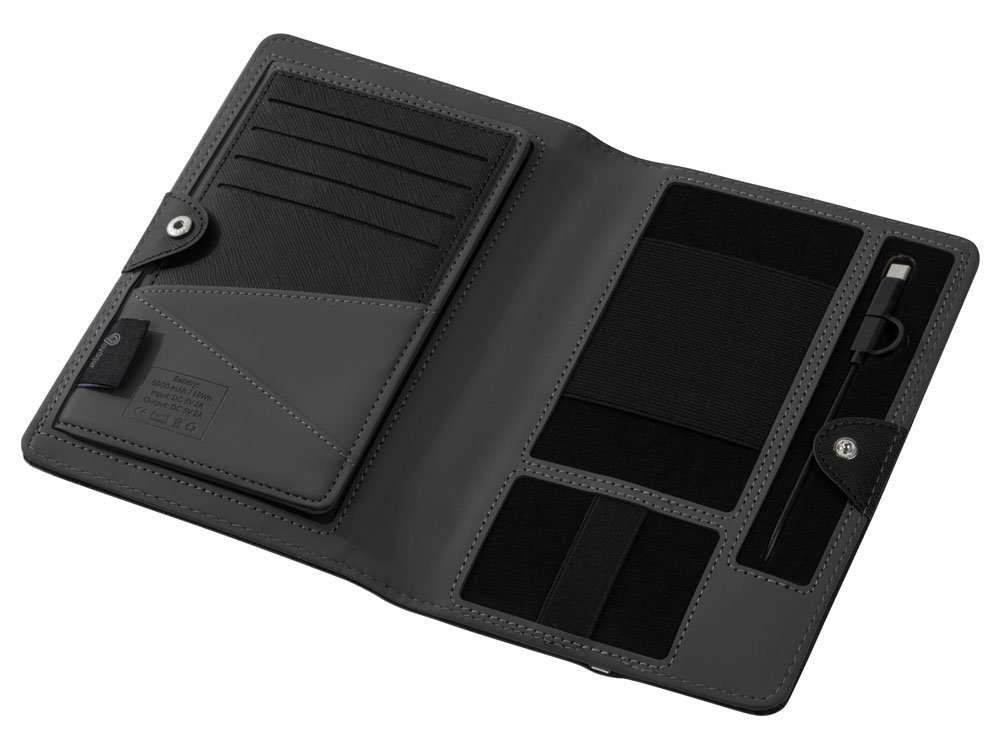 Органайзер с функцией беспроводной зарядки Manner, 5000 mAh_4