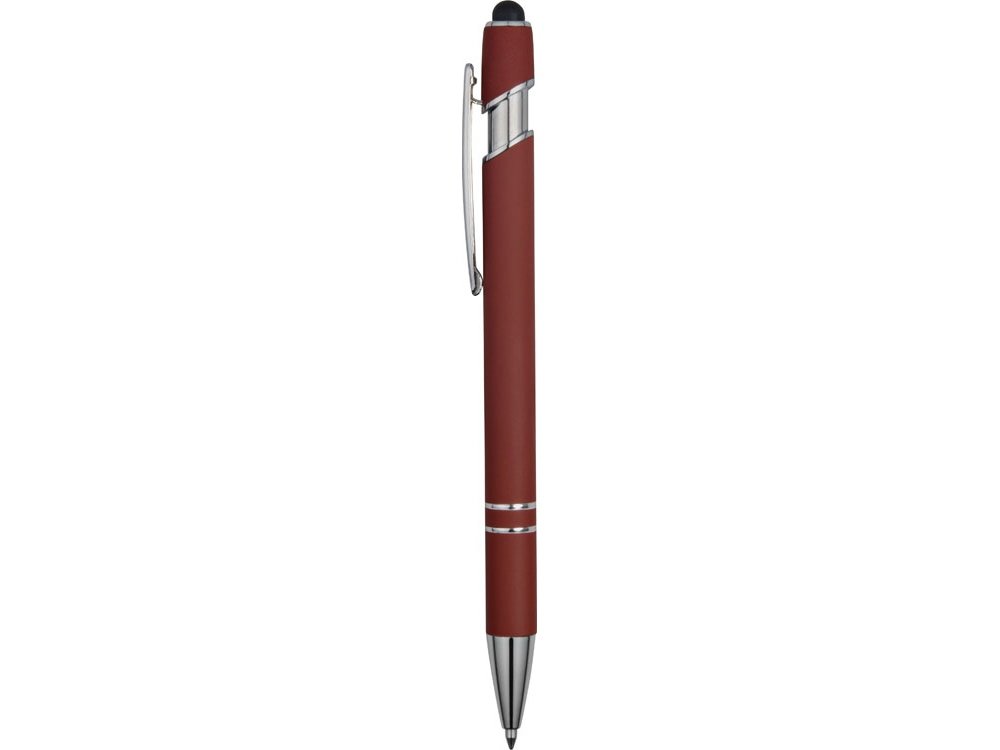 Ручка-стилус металлическая шариковая Sway soft-touch_2