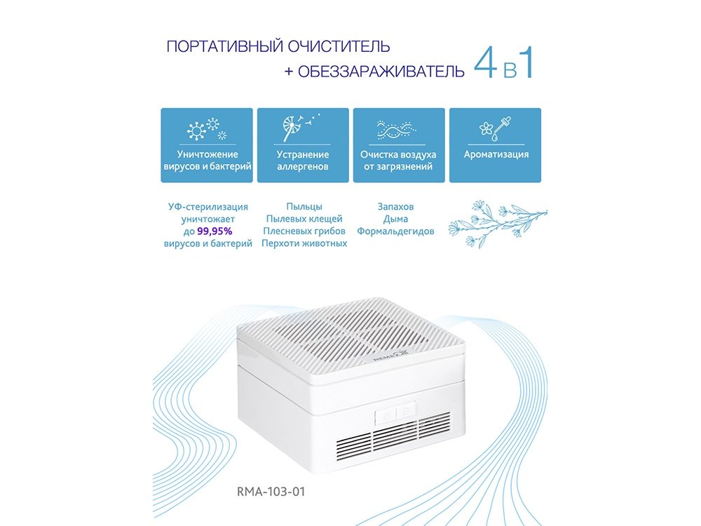 Многофункциональный очиститель, обеззараживатель 4 в 1_1